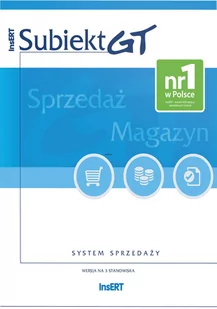 InsERT Subiekt GT system sprzedaży z magazynem - Programy finansowe i kadrowe - miniaturka - grafika 1