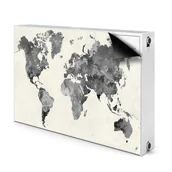 Dekoracje domu - Ozdoba na kaloryfer Mapa starego świata 90x60 cm, Bluedecor - miniaturka - grafika 1