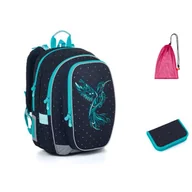 Plecaki szkolne i tornistry - Topgal Komplet szkolny MIRA 24009 SET MEDIUM - miniaturka - grafika 1