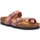 Buty dla chłopców - Birkenstock Klapki Mayari | z dodatkiem skóry | narrow fit - miniaturka - grafika 1