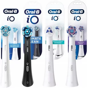 Końcówki Oral-B io Ultimate Radiant Specialised - Końcówki do szczoteczek elektrycznych - miniaturka - grafika 1