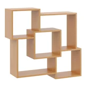 Półki do salonu - Skandynawska półka ścienna w kolorze olcha E0-K46 - miniaturka - grafika 1