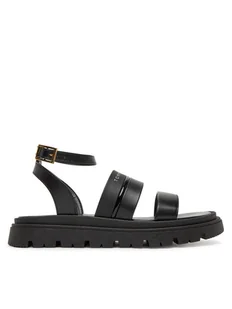 Tommy Hilfiger Sandały Sandal T4A2-33798-0371 S Czarny - Buty dla dziewczynek - miniaturka - grafika 1