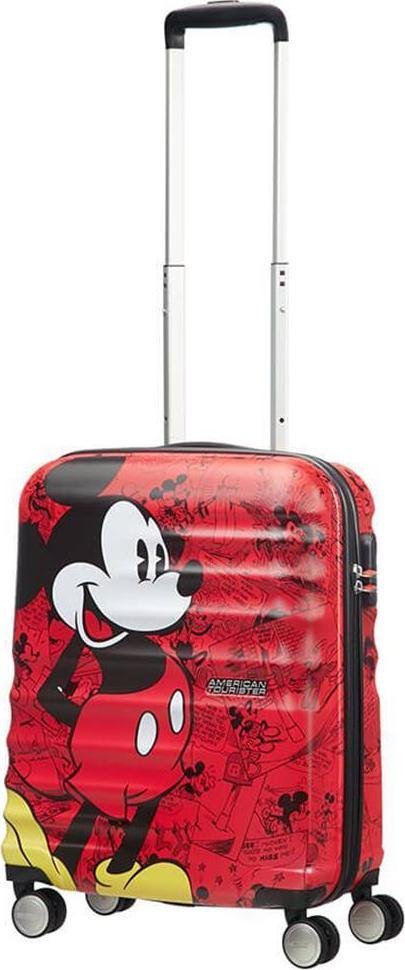 Samsonite Mała kabinowa walizka SAMSONITE AT MICKEY COMICS RED 85667 Czerwona uniwersalny