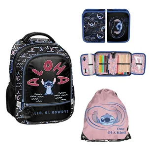 Zestaw szkolny 3-elementowy plecak Stitch One of a kind Paso klasa 1-3 - Zestawy szkolne - miniaturka - grafika 1