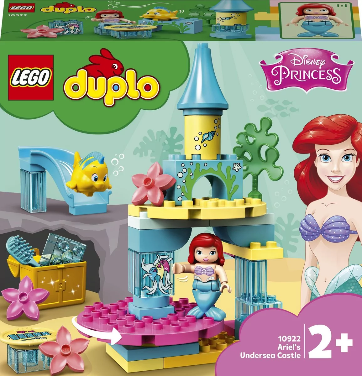 LEGO Duplo Podwodny zamek Arielk 10922