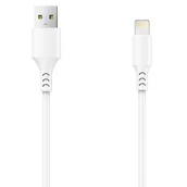 Kable USB - Kabel USB - Lightning SETTY New 2A 3 m Biały - miniaturka - grafika 1