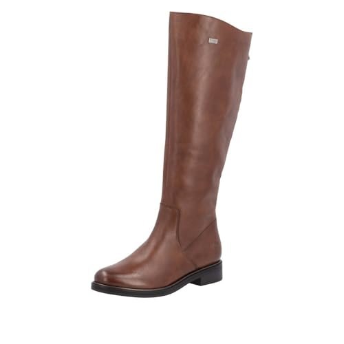 Remonte Damskie D8391 Półdługie kozaki, brązowe, 38 EU, brązowy, 38 EU