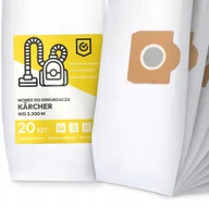 Worki do odkurzaczy - 20x Worek do Odkurzacza Kärcher Wd 3.300 M Syntetyczny Pojemny Duży Worki - miniaturka - grafika 1