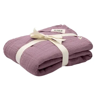 BIBS Kocyk letni 100% GOTS organic cotton 120 x 120 Heather - Śliniaki i fartuszki - miniaturka - grafika 1
