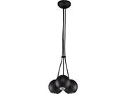 Lampy sufitowe - Nowodvorski BUBBLE/3 Czarny/BLACK 6032 Zwis - miniaturka - grafika 1