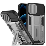 Etui i futerały do telefonów - Etui König Design kompatybilne z Apple iPhone 12 Pro plastikowe miękkie etui na telefon - Etui na telefon komórkowy srebrne - miniaturka - grafika 1