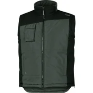 Odzież robocza - Delta Plus Kamizelka z poliestru Pongee powlekanego Pvc kolor szary rozmiar S FiDJ2GRPT FiDJ2GRPT - miniaturka - grafika 1