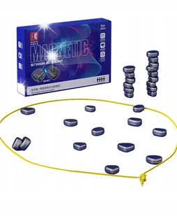 MAGNETYCZNA GRA KAMIENIE MAGNETYCZNE SZACHY STRATEGICZNA EDUKACYJNA KULKI - Gry planszowe MAGNETYCZNA GRA KAMIENIE MAGNETYCZNE SZACHY STRATEGICZNA EDUKACYJNA KULKI - Gry planszowe - miniaturka - grafika 1