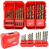 Wiertła - WIERTŁA KOBALTOWE DO METALU 1-13 MM HSS-G RED COBALT (25 SZT) Milwaukee - miniaturka - grafika 1