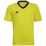 Odzież sportowa dziecięca - Koszulka piłkarska dla dzieci adidas Entrada 22 Jersey - miniaturka - grafika 1