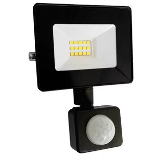 Naświetlacz LED 10W czujnik ruchu 4000K Nautralny - Halogeny - miniaturka - grafika 1