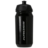 Shakery i bidony sportowe - Bidon KROSS Fresh 500ml Czarny - miniaturka - grafika 1