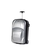 Walizki - Puccini Mała Twarda Walizka Dakar ABS013C Szary - miniaturka - grafika 1