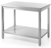Stoły gastronomiczne - Hendi Stół centralny z półką Bistro Line 1600 x 600 811542 - miniaturka - grafika 1
