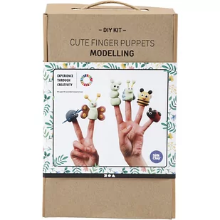 Zestaw, Śmieszne pacynki na palce - Dekoratorstwo - miniaturka - grafika 1