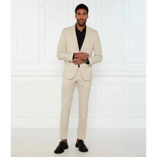 HUGO Wełniany garnitur Arti/Hesten232X Extra slim fit - Garnitury - miniaturka - grafika 1