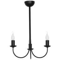 Lampy sufitowe - Aldex 831E1 Żyrandol 3-Pł Feb Black 831E1 - miniaturka - grafika 1