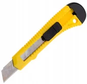 Nożyki biurowe - Nóż z ostrzem łamanym 18mm nóż do tapet 1szt. - miniaturka - grafika 1