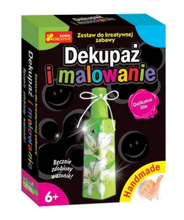 Ranok Dekupaż i malowanie Delikatne lilie CREATIVE - Zabawki kreatywne - miniaturka - grafika 1