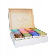 Herbata - Zestaw herbat Veertea drewniana skrzynka 180 szt - miniaturka - grafika 1