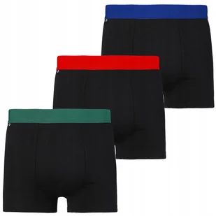 Bokserki Męskie Bawełna Gładkie KLASYCZNE DOPASOWANE MORAJ ZESTAW 3-SZT XL - Majtki męskie - miniaturka - grafika 1
