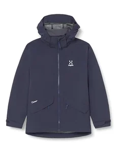 Haglöfs 604759_3N5 MILA Jacket Unisex TARN BLUE rozmiar 140 - Kurtki i płaszcze dla chłopców - miniaturka - grafika 1