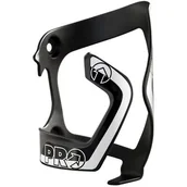 Koszyki rowerowe - Koszyk na bidon PRO PRBC0022 Czarno-biały - miniaturka - grafika 1