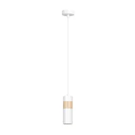 Lampy sufitowe - Emibig Akari lampa wisząca 1-punktowa biała 733/1 - miniaturka - grafika 1