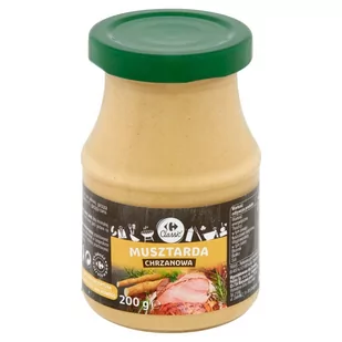 Carrefour Classic Musztarda chrzanowa 200 g - Musztardy - miniaturka - grafika 1