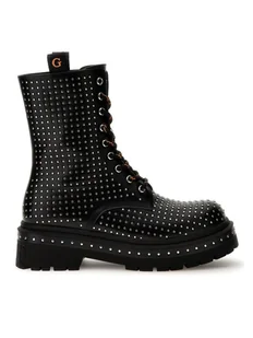 Guess Botki Joya FL7JYA PEL10 Czarny - Botki damskie - miniaturka - grafika 1