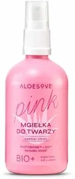Odświeżająca mgiełka do twarzy z aloesem, ALOESOVE PINK, 100 ml - Toniki i hydrolaty do twarzy - miniaturka - grafika 1