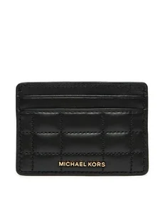 MICHAEL Michael Kors Etui na karty kredytowe 32R4GJ6D0L Czarny - Etui na dokumenty i karty - miniaturka - grafika 1