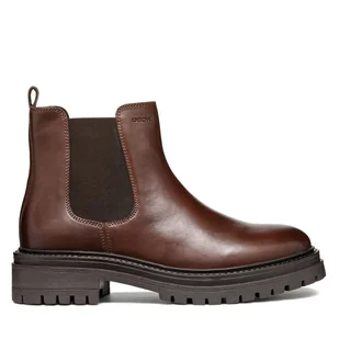 Sztyblety Geox D Iridea D04HRB 00043 C6006 Brązowy - Botki damskie - miniaturka - grafika 1