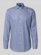 Koszule męskie - Koszula biznesowa o kroju regular fit z kołnierzykiem typu kent model ‘New Kent’ - miniaturka - grafika 1