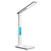 Lampy stojące - Lampka biurkowa MEDIA-TECH MT222 z ładowarką indukcyjną - miniaturka - grafika 1