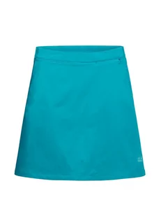 Jack Wolfskin Szorty "Hilltop Trail Skort W" w kolorze turkusowym - Spodnie sportowe damskie - miniaturka - grafika 1