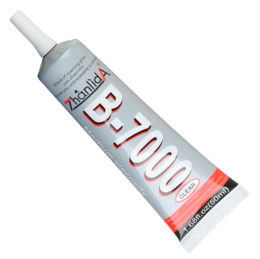 Klej montażowy LCD B7000 (półprzezroczysty) 50ml