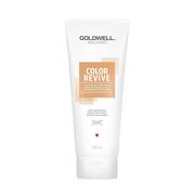 Odżywki do włosów - Goldwell Color Revive Dark Warm Blonde | Odżywka koloryzująca ciemny złoty blond 200ml - miniaturka - grafika 1