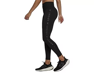 adidas Damskie legginsy Optime Ti, 3 bary, czarne, XS, czarny, XS - Legginsy - miniaturka - grafika 1