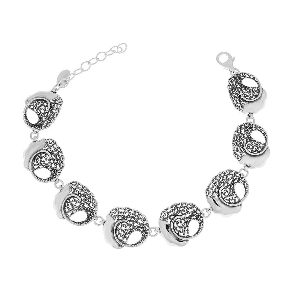 Srebrna bransoletka 18 cm pr. 925