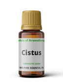 Aromaterapia - Olejek eteryczny z CZYSTKA, Czystek organiczny - autyzm, bezsenność - 5 ml - miniaturka - grafika 1