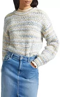 Swetry damskie - Pepe Jeans Sweter damski Dendra, Wielobarwny (Multi), L - miniaturka - grafika 1