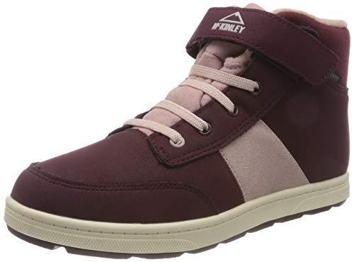 McKINLEY Nelly II buty dziecięce, uniseks, czerwony - Czerwony Red Wine Rose Dark 900-32 EU