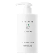 Kosmetyki do kąpieli - S.NATURE Blanche All In One Cleanser nawilżający żel do mycia twarzy i ciała 260ml - miniaturka - grafika 1